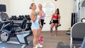Gymnast Alexia lifts the Sinister Sisters-Lift Carry - photo 1